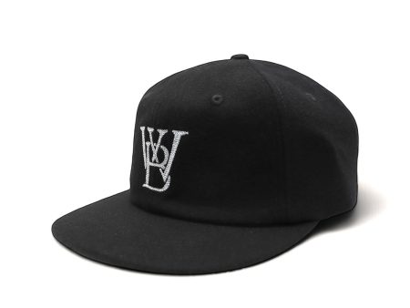 WOODBLOCK CLASSIC WB LOGO WOOL CAP BLACK 【WB-CL-002】 Fashion