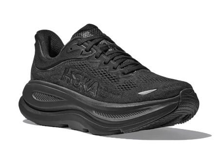 HOKA- BONDI 9 MENS BLACK BLACK 【1162011-BBLC】 Sale