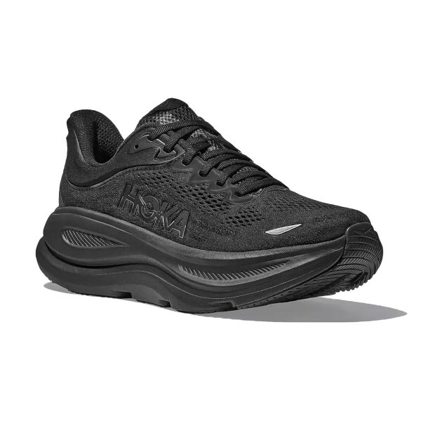 HOKA- BONDI 9 MENS BLACK BLACK 【1162011-BBLC】 Sale