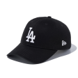 NEW ERA LOS ANGELES DODGERS - 9TWENTY WASHED 25J BLACK WHITE 【14525137】 on Sale