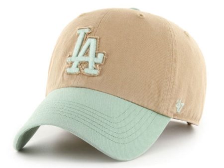 ’47 BRAND Los Angeles Dodgers - ’47 CLEAN UPCANYON KHAKIxEUCALYPUTS【CARVN12GWS】 Hot on Sale