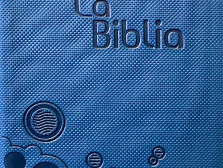 Biblia azul canto plateado SBC - TLA Fashion