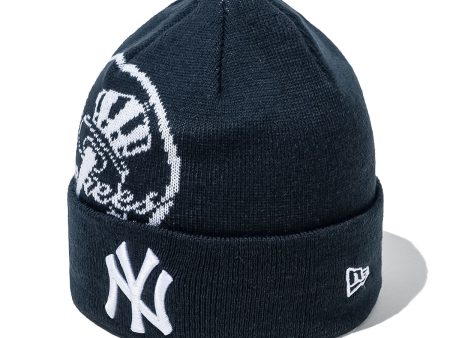 NEW ERA NEW YORK YANKEES - BASIC BEANIE NAVY 【13946856】 Sale