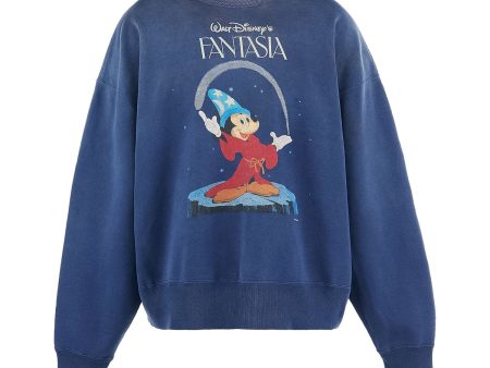 SAINT Mxxxxxx - DNF_CREW N SWEAT FANTSIA NAVY【SM-HR8-0000-067】 For Cheap