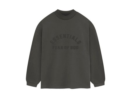 Fear of God ESSENTIALS - LONGSLLEEVE T-SHIRT INK Online