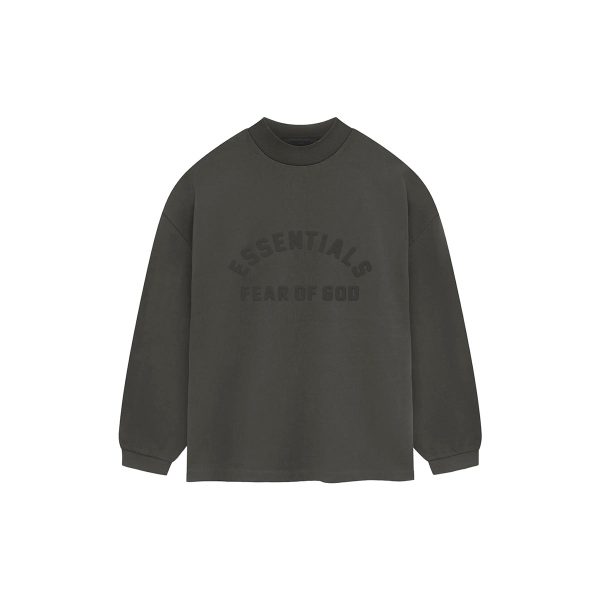 Fear of God ESSENTIALS - LONGSLLEEVE T-SHIRT INK Online