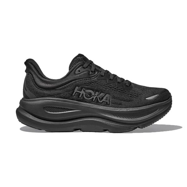 HOKA- BONDI 9 MENS BLACK BLACK 【1162011-BBLC】 Sale