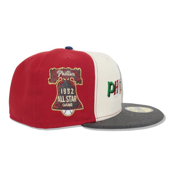 NEW ERA - 59FIFTY Philadelphia Phillies ASG1952 RED WHITE on Sale