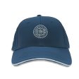 SMOKE ISLAND SPORTS TECH CAP NAVY GREY GREEN For Sale