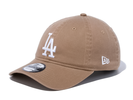 NEW ERA LOS ANGELES DODGERS - 9TWENTY WASHED 25J KHAKI WHITE  【14525135】 For Sale