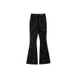 Undermycar - MUD DESTROYED WIDE FLARE JEANS BLACK Sale