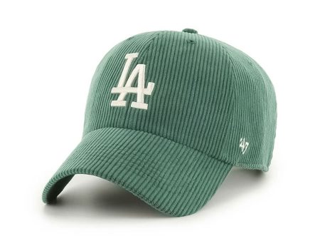 ’47 BRAND  DODGERS THICK CORDUROY CLEAN UP DK GREEN 【47-mlb00205】 Online Sale