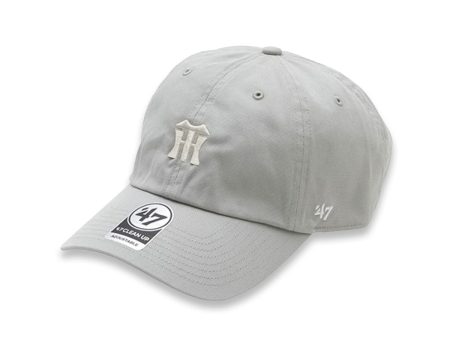 ’47 BRAND 阪神 Tigers CLEAN UP MINI LOGO GREY 【NPB-BSRNR04GWS】 Cheap