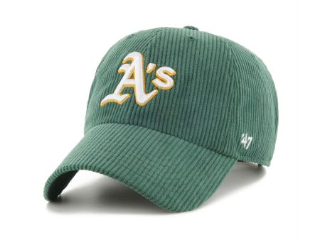 ’47 BRAND ATHLETICS THICK CORDUROY CLEAN UP DK GREEN Sale