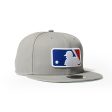 NEW ERA - MLB LOGO CO 9FIFTTY GREY UV KGRN【70894451】 on Sale