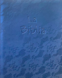 Biblia azul canto blanco sin cierre - TLA Cheap