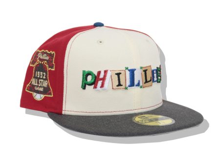 NEW ERA - 59FIFTY Philadelphia Phillies ASG1952 RED WHITE on Sale