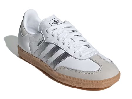 adidas - SAMBA OG W Cloud White Silver Metallic Grey One【JI2725】 Hot on Sale