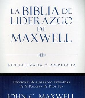 Biblia de liderazgo de Maxwell, piel café - RVR 1960 Online Hot Sale