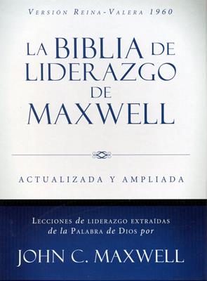 Biblia de liderazgo de Maxwell, piel café - RVR 1960 Online Hot Sale