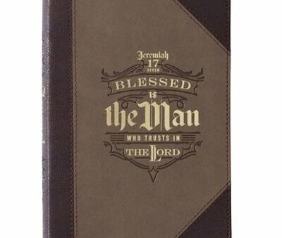 Agenda de lujo Blessed is the man - Café Fashion