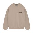 Fear of God ESSENTIALS - FLEECE CREWNECK DESERT SAND 【192HO246267F】 Supply