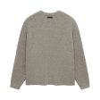 Fear of God ESSENTIALS - HEAVY WAFFLE CREWNECK SWEATHER HEATHER GRAY 【192HO246171F】 Discount