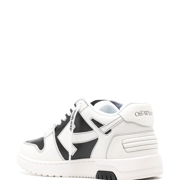 Off-White - OUT OF OFFICE CALF LEATHER BLACK WHITE【OMIS25-SLG0030】 Cheap