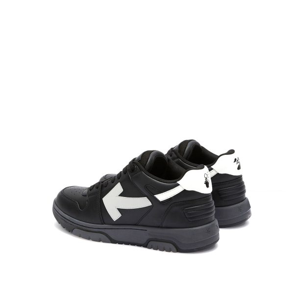 Off-White - OUT OF OFFICE CALF LEATHER BLACK WHITE 【OMIS25-SLG0016】 Online now