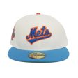 NEW ERA - 59FIFTY New York Mets 50th Anniversary WHITE LIGHT BLUE For Discount