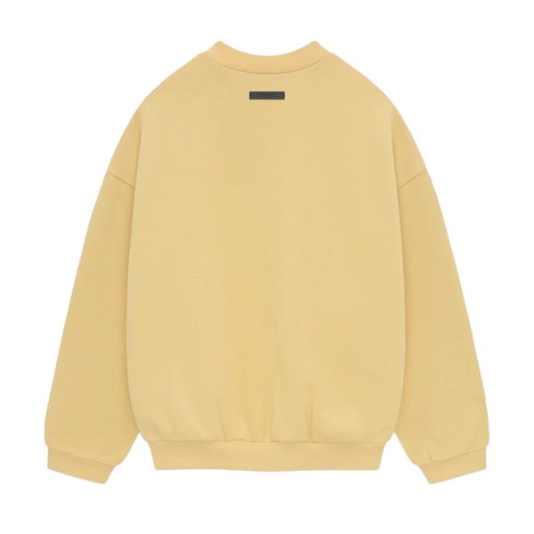 Fear of God ESSENTIALS - HEAVY FLEECE CREWNECK AMBER 【192BT246233F】 Cheap