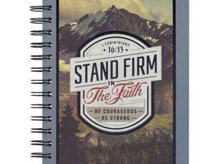 Cuaderno argollado Stand Firm 1 Corintios 16:13 montaña Supply