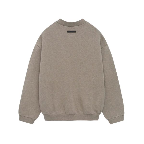 Fear of God ESSENTIALS - FLEECE CREWNECK HEATHER GRAY 【192HO246261F】 Supply