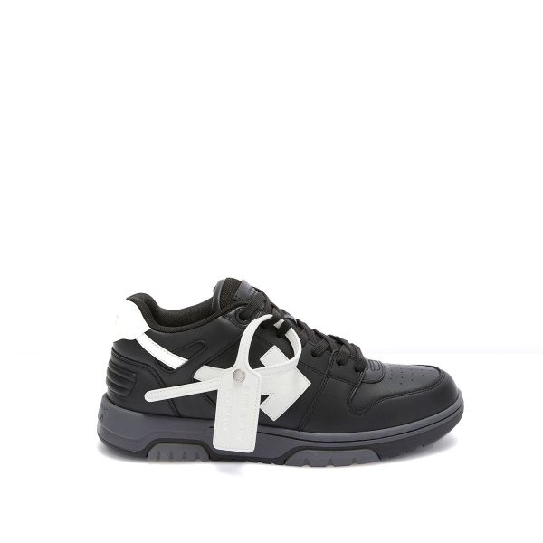 Off-White - OUT OF OFFICE CALF LEATHER BLACK WHITE 【OMIS25-SLG0016】 Online now