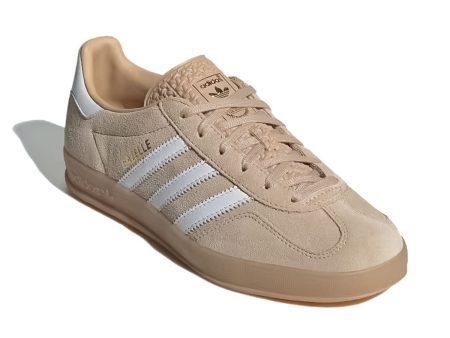 adidas - GAZELLE INDOOR W Magic Beige Cloud White Gum【IH5482】 For Cheap