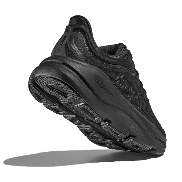 HOKA - BONDI 9 WOMENS BLACK BLACK【1162012-BBLC】 Discount