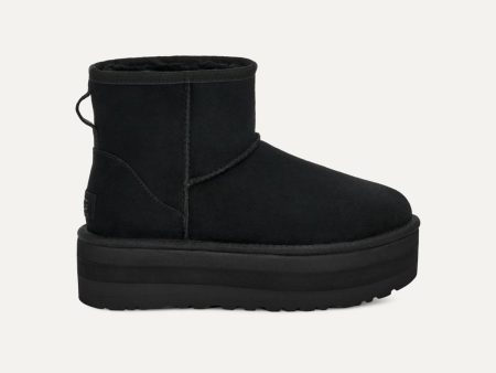 UGG - W CLASSIC MINI PLATFORM BLK【1134991】 Fashion