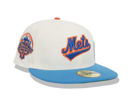 NEW ERA - 59FIFTY New York Mets 50th Anniversary WHITE LIGHT BLUE For Discount