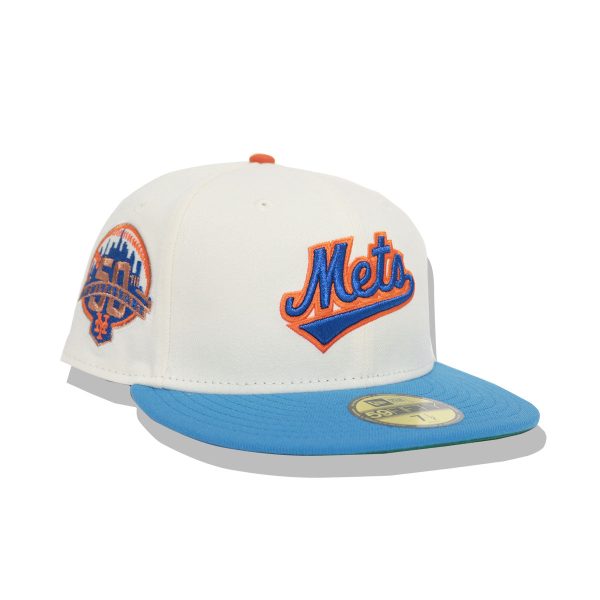 NEW ERA - 59FIFTY New York Mets 50th Anniversary WHITE LIGHT BLUE For Discount