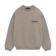 Fear of God ESSENTIALS - FLEECE CREWNECK HEATHER GRAY 【192HO246269F】 Online