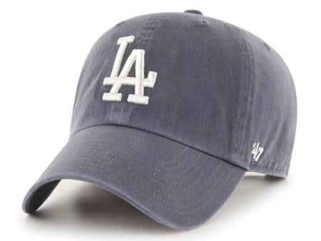 ’47 BRAND Los Angeles Dodgers - ’47 CLEAN UP Vintage Navy【RGW12GWSNL】 For Sale