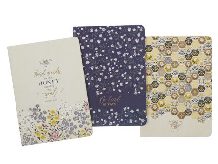 Set de cuadernos x3 kind words are like honey Proverbios 16:24 on Sale