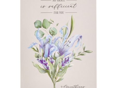 Cuaderno My grace is sufficient 2 Corintios 12:9 Online Sale