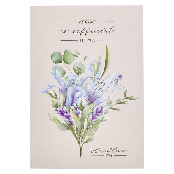 Cuaderno My grace is sufficient 2 Corintios 12:9 Online Sale