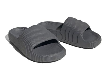 Adidas ADILETTE 22 GREYFIV GREFIV アディダス アディレッタ 22【HP6522】 Cheap