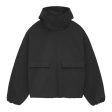 Fear of God ESSENTIALS - MILITARY NYLON HOODED ANORAK BLACK【202BT244780F】 For Sale