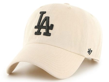 ’47 BRAND Los Angeles Dodgers - ’47 CLEAN UP Natural【RGW12GWS】 Sale