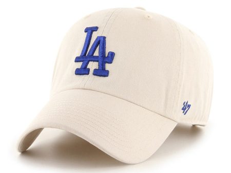 ’47 BRAND Los Angeles Dodgers - ’47 CLEAN UP Bone【RGW12GWSNL】 Sale