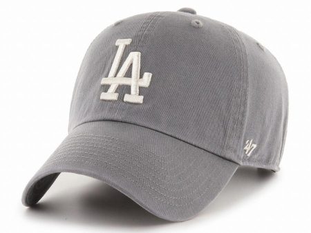 ’47 BRAND Los Angeles Dodgers - ’47 CLEAN UP Dark Gray【RGW12GWS】 For Sale