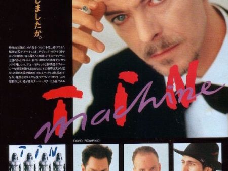 Tin Machine 1991 10 Tin Machine II Japan album promo ad Online Hot Sale